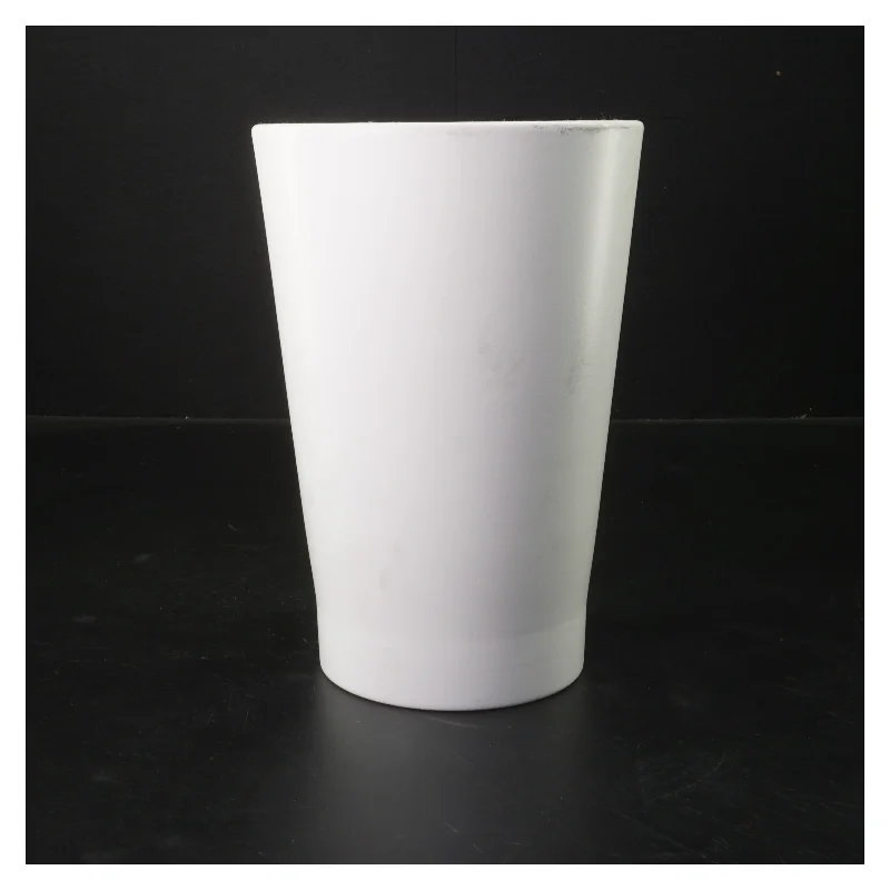 Hvid keramikvase fra IKEA (str. 20x14 cm)