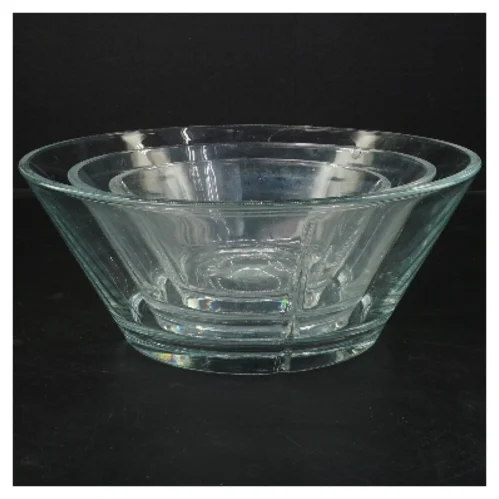 Sæt af glas skåle fra Rosendahl (str. Ø 15 og 19 og 24 cm)