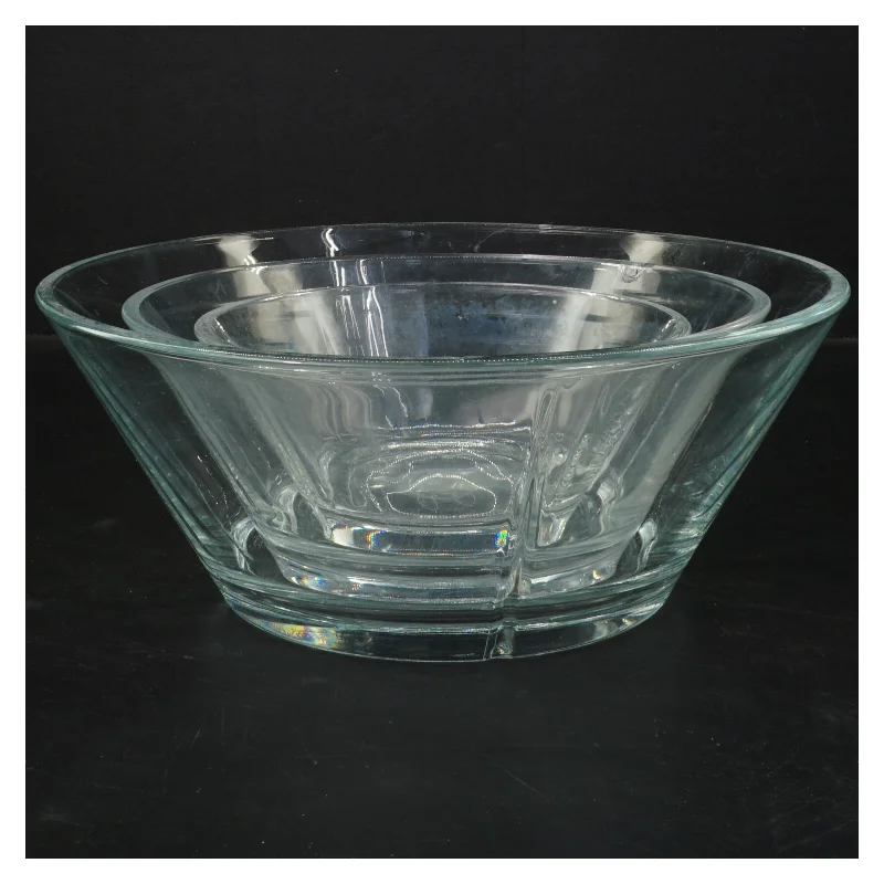 Sæt af glas skåle fra Rosendahl (str. Ø 15 og 19 og 24 cm)