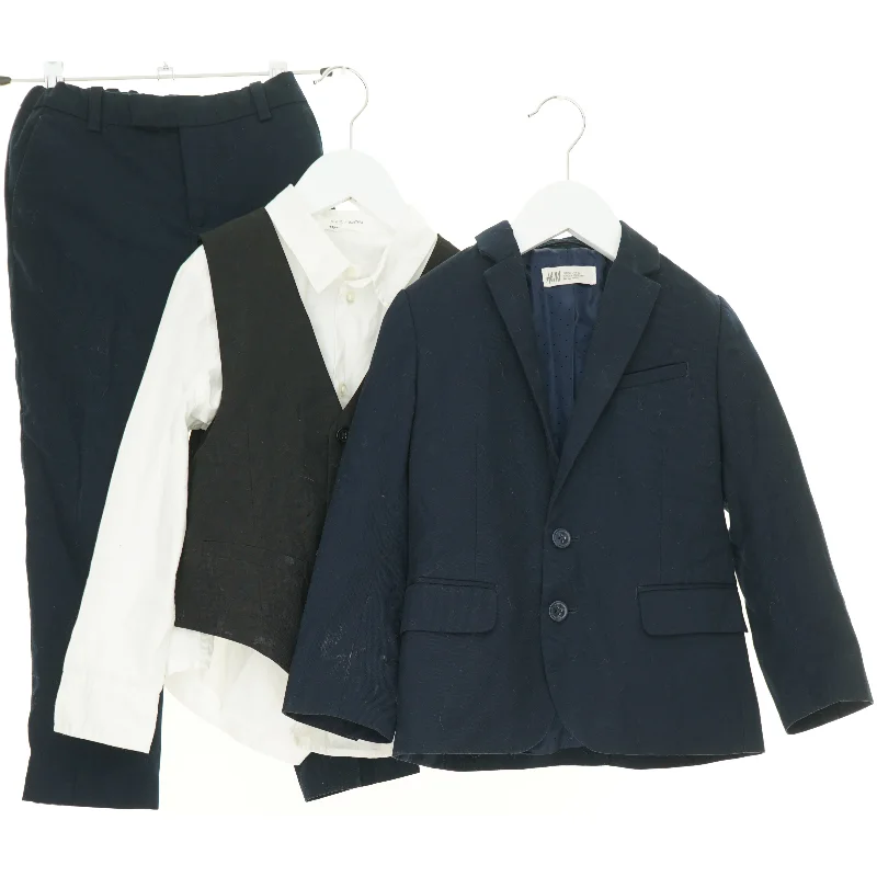 Jakkesæt med vest fra H&M (str. 116 cm)