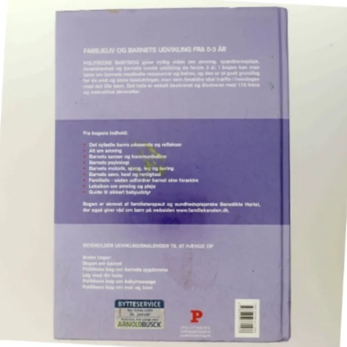 Politikens babybog af Benedikte Hertel (Bog)