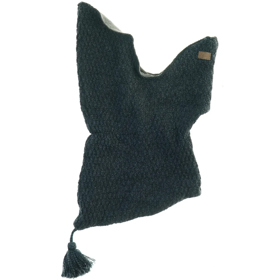 Mørkeblå elefanthue med kvast (str. 40 x 24 cm)