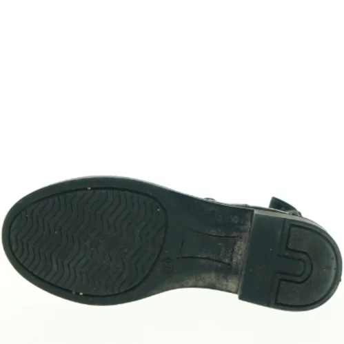 Sorte læderstøvler fra Horze (str. 34)