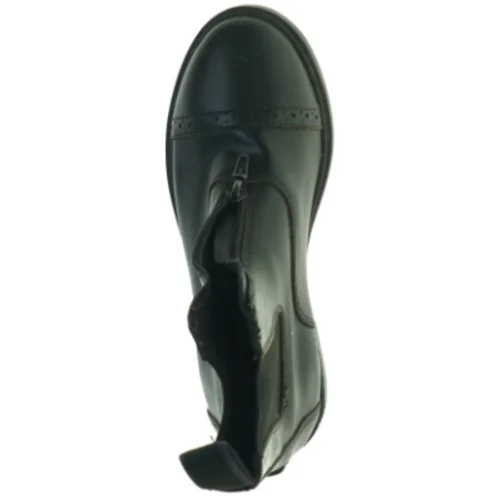 Sorte læderstøvler fra Horze (str. 34)