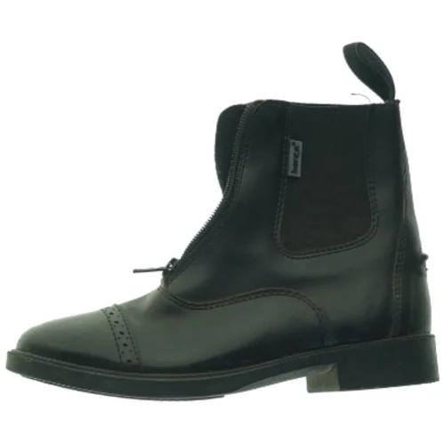 Sorte læderstøvler fra Horze (str. 34)