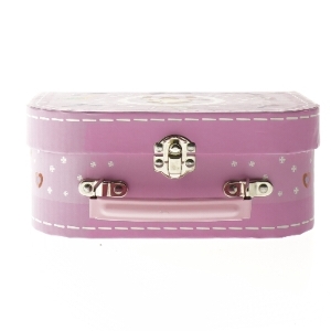 Dukke makeup- og pleje sæt med kuffert fra Djeco (str. 19,5x14,5 cm)