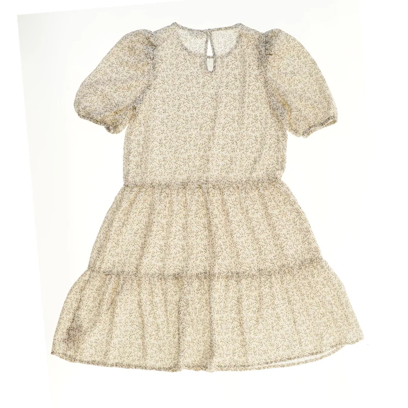 Blomsterkjole med korte ærmer fra Name It (str. 152)