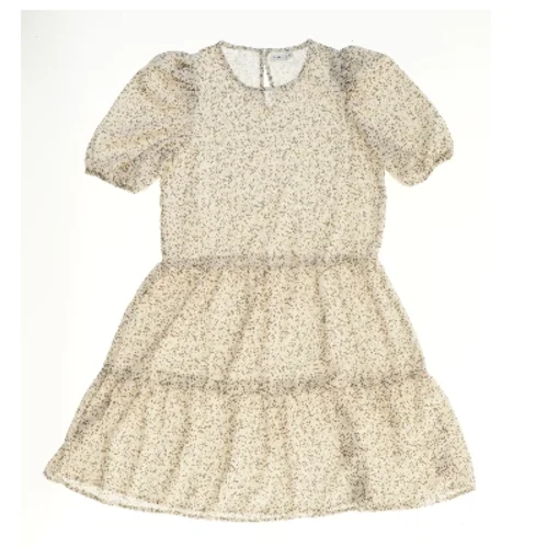 Blomsterkjole med korte ærmer fra Name It (str. 152)