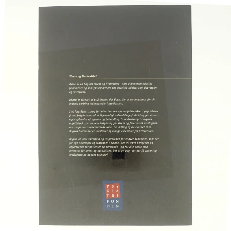 Stress og Livskvalitet