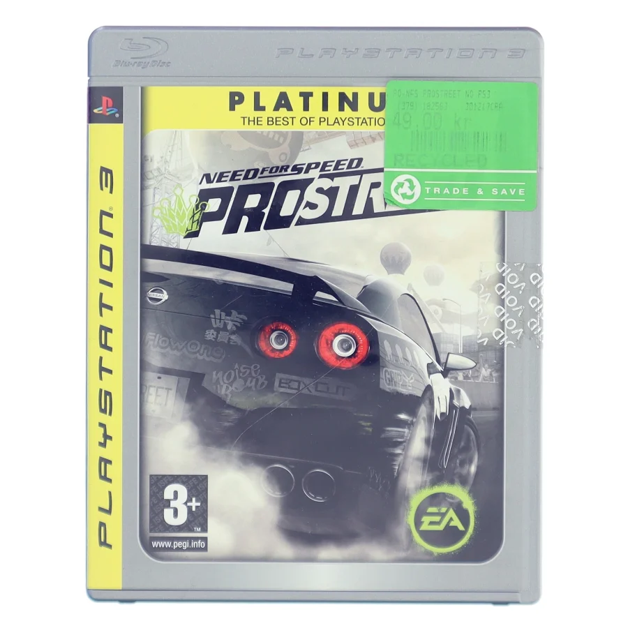 PlayStation 2 spil, Need for Speed ProStreet (PS2) fra EA (Electronic Arts)