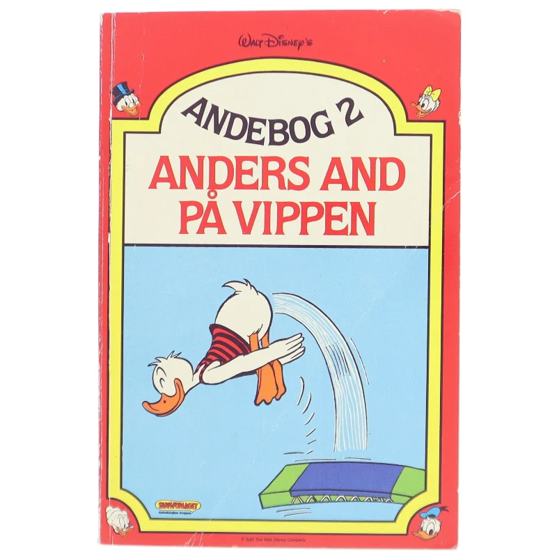 Andebog 2 - Anders And på vippet fra Walt Disney