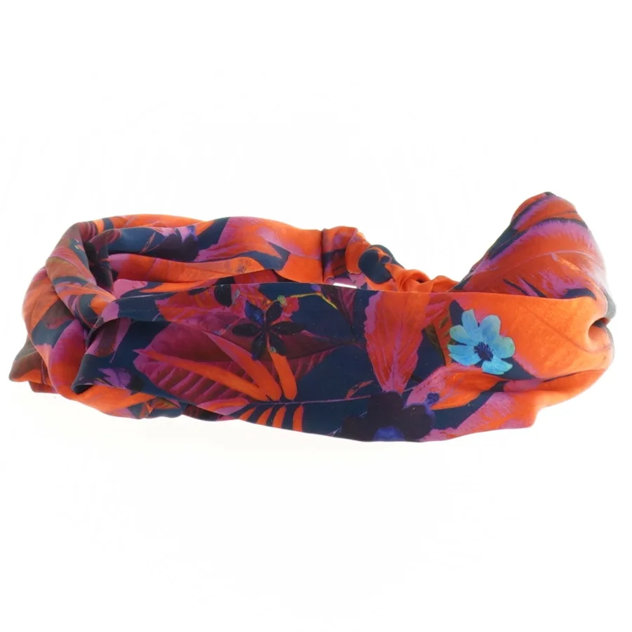 Mønstret stofhårbånd (str. Ø 18 cm)