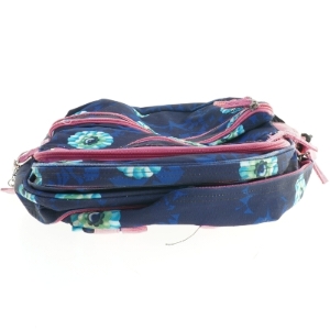 Blomstret skoletaske fra Jeva (str. 41 x 35 cm)