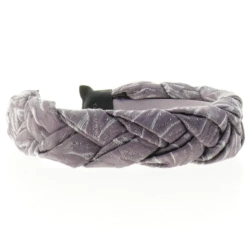 Flettet hårbøjle (str. 15,5 x 15,5 x 3,5 cm)