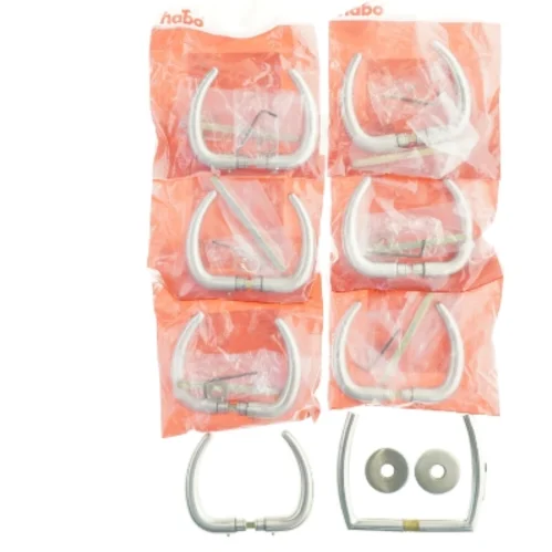 Håndtag af rustfrit stål (8 stk) fra Habo