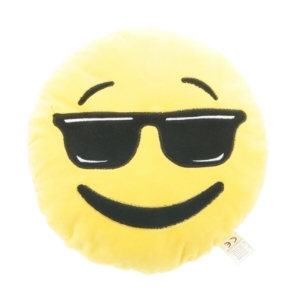 Smiley pude (str. Ø 27 cm)