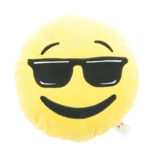 Smiley pude (str. Ø 27 cm)