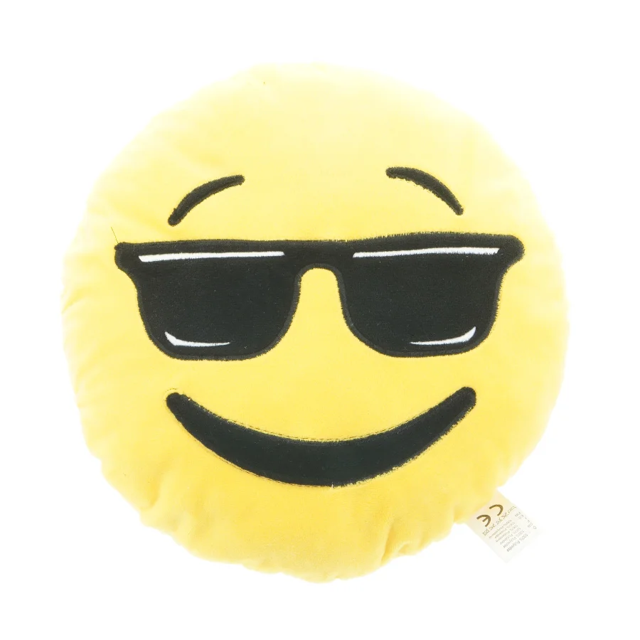 Smiley pude (str. Ø 27 cm)