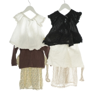 2 bluser og 4 t-shirts (Str. 92)