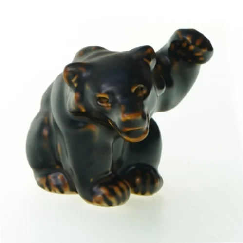 Bjørneunge i stentøj 21433 fra Royal Copenhagen (str. 9 x 5 cm)
