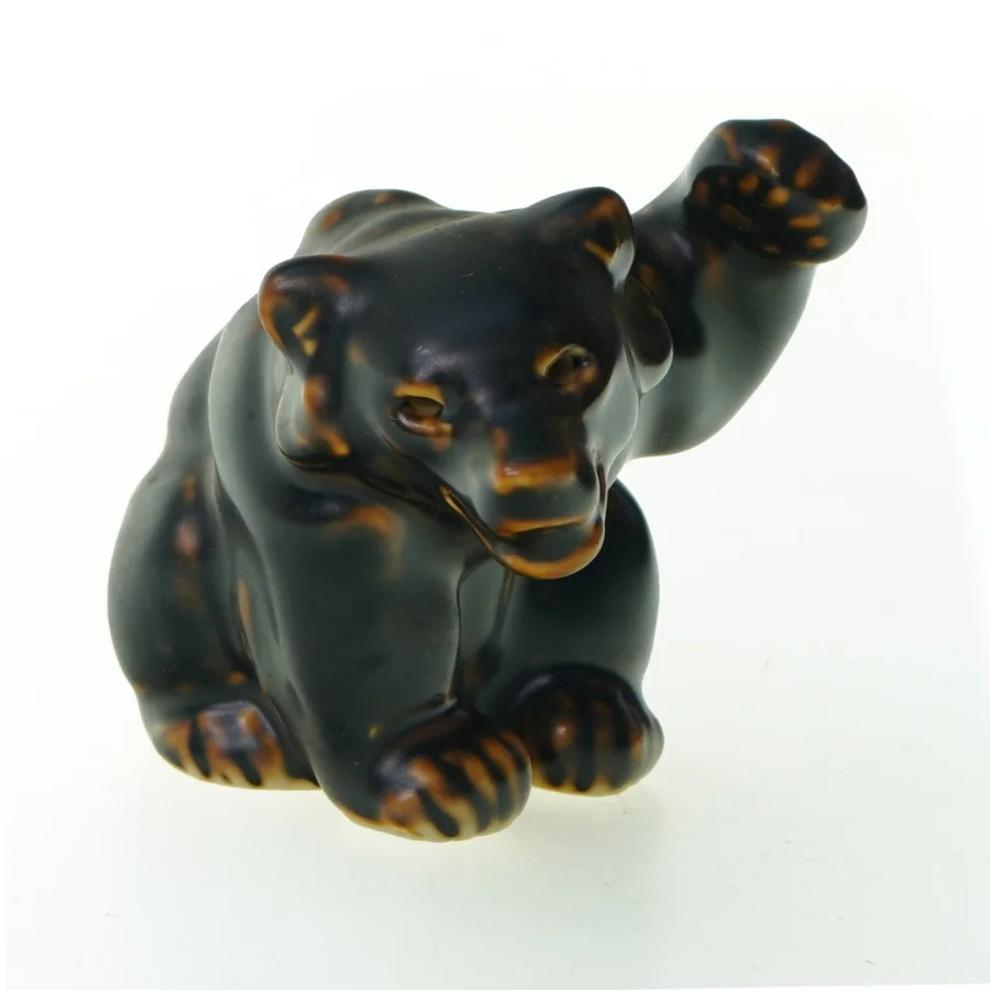 Bjørneunge i stentøj 21433 fra Royal Copenhagen (str. 9 x 5 cm)