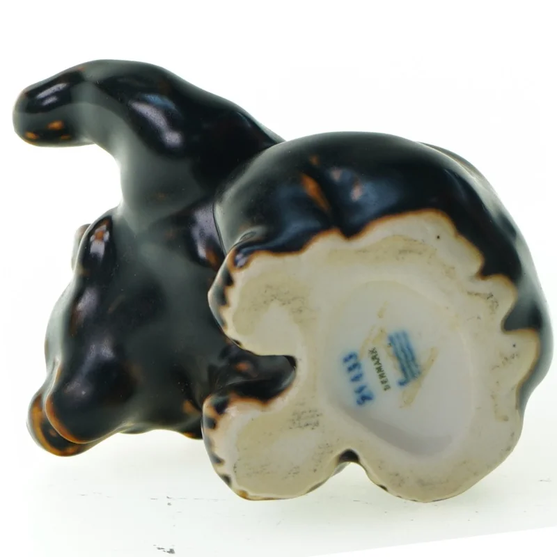 Bjørneunge i stentøj 21433 fra Royal Copenhagen (str. 9 x 5 cm)