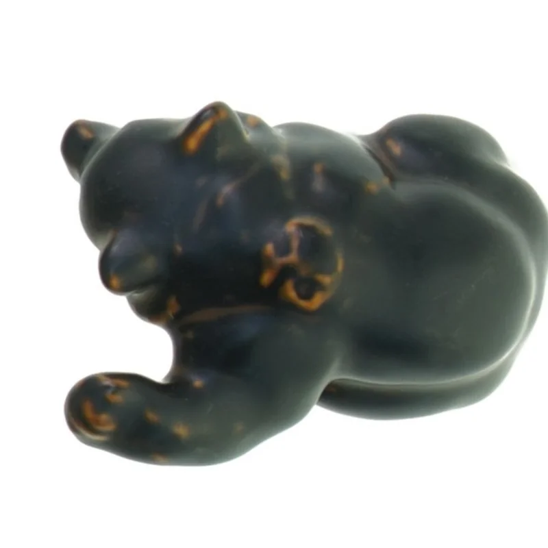 Bjørneunge i stentøj 21433 fra Royal Copenhagen (str. 9 x 5 cm)