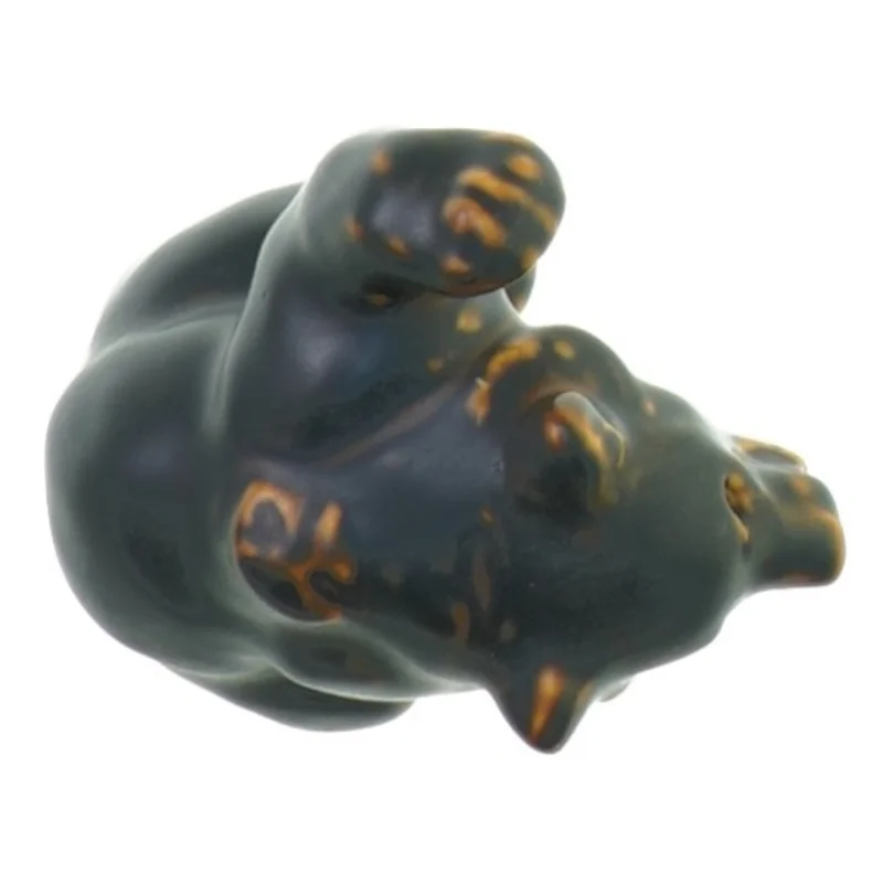 Bjørneunge i stentøj 21433 fra Royal Copenhagen (str. 9 x 5 cm)