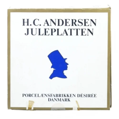 HC Andersen juleplatten fra Porcelænsfabrikken Desirée (str. 19 cm)