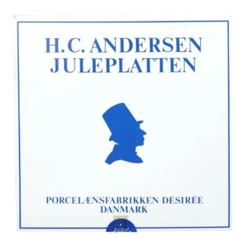 HC Andersen juleplatte fra Porcelænsfabrikken Desirée (str. 19 cm)