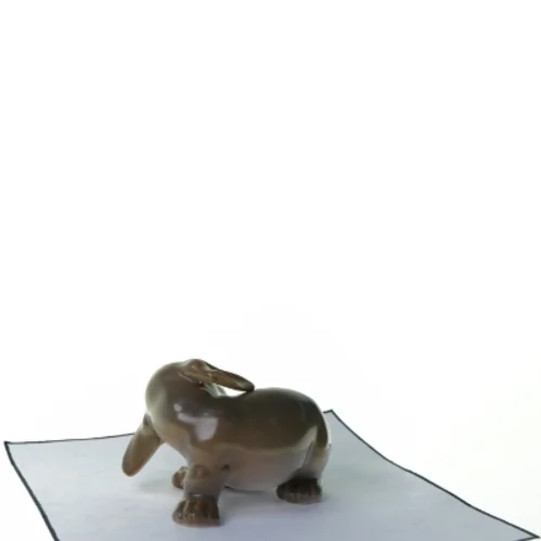 Hundehvalp fra Royal Copenhagen (str. 10 x 8 cm)