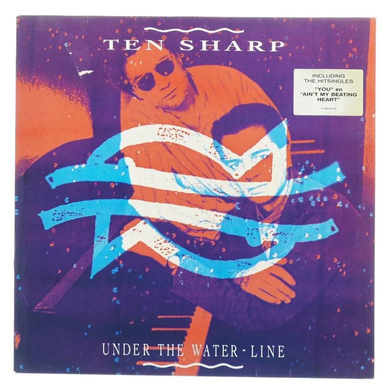 Ten Sharp - 'Under The Water-Line' Vinyl LP (str. 31 x, 31 cm)