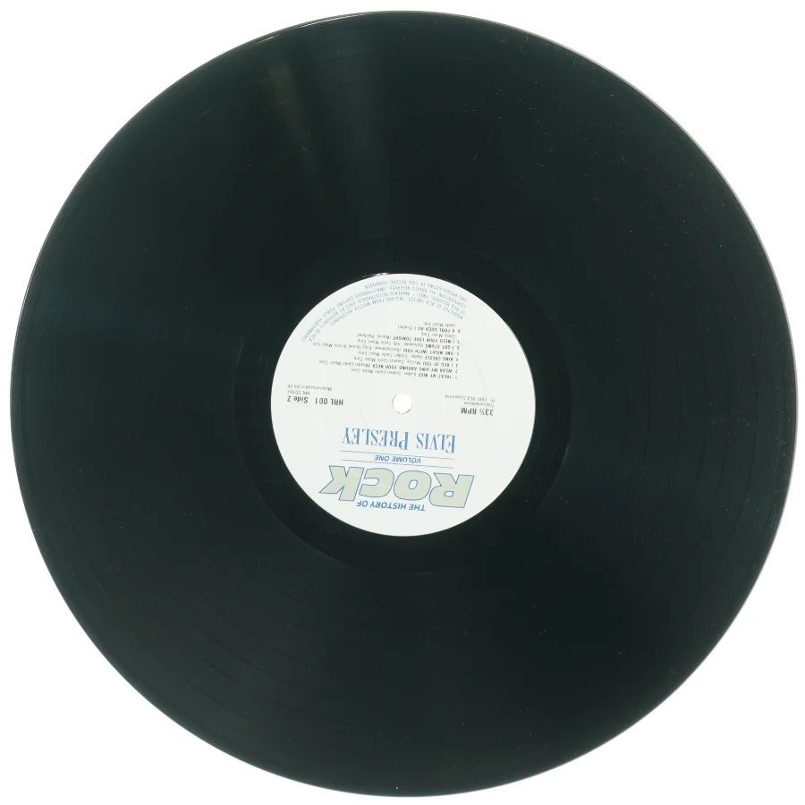 Elvis Presley vinylplade (str. 31 x, 31 cm)
