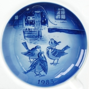 Juleplatte 1983 fra Desiree (str. 19 santa meter)