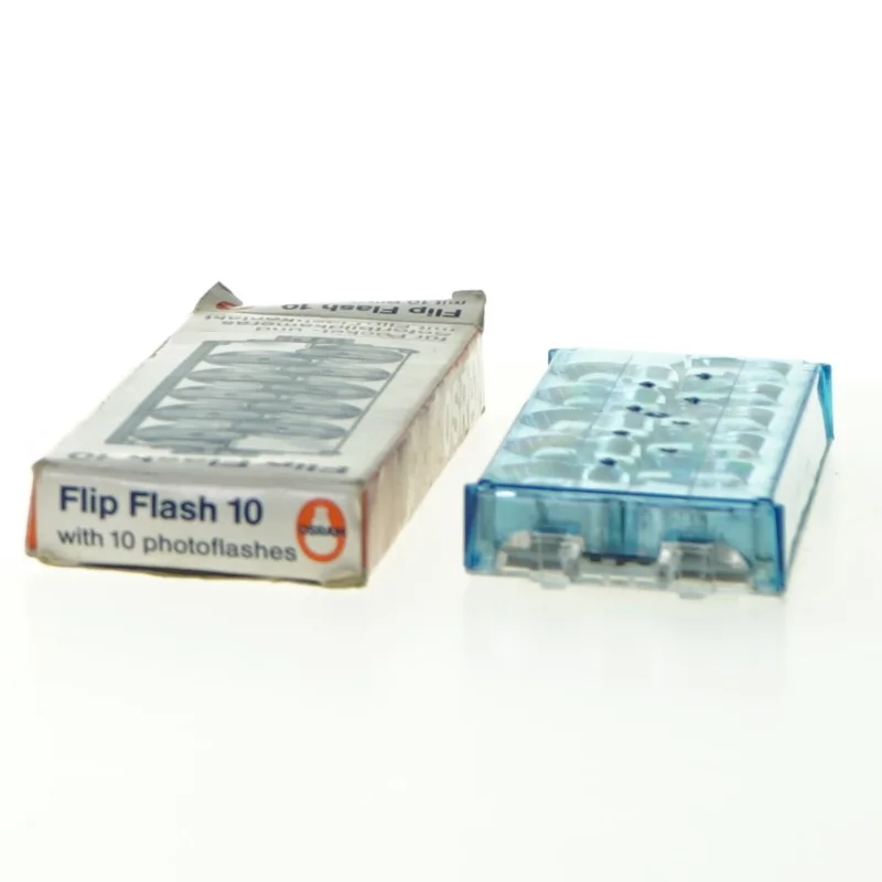 Flash/blitz - Slip flash 10 stk fra Osram (str. 14 x 4 cm)