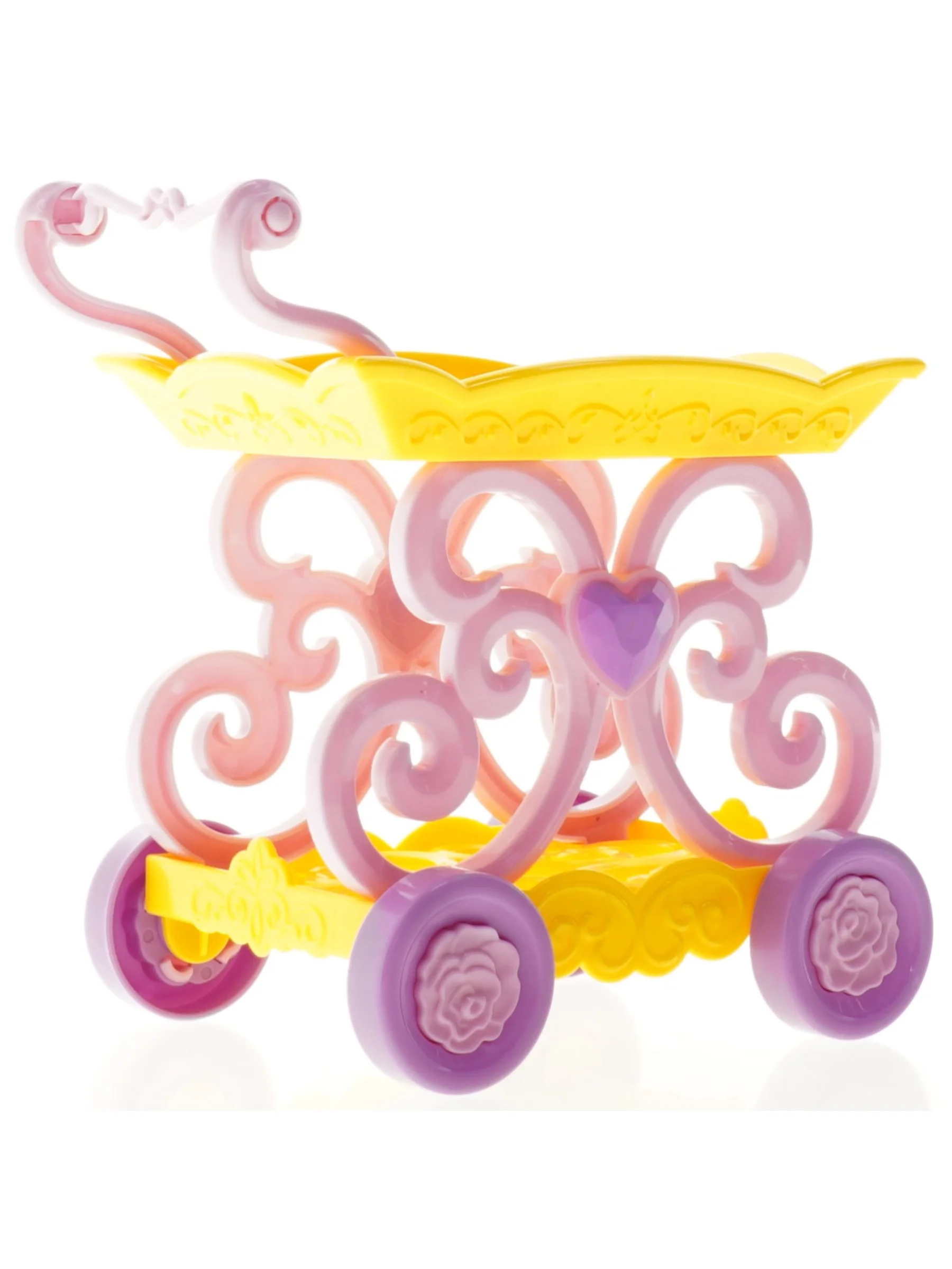 Legetøjs dukkevogn (str. 18 x 18 x 12 cm)