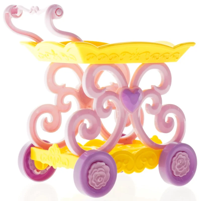 Legetøjs dukkevogn (str. 18 x 18 x 12 cm)