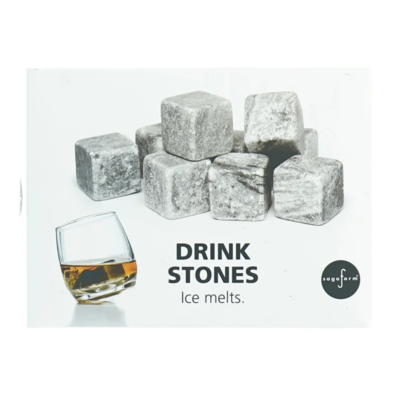 Drinkstones Sæt fra Sagaform (str. Kasse 15,5 x, 11 x 3 cm)