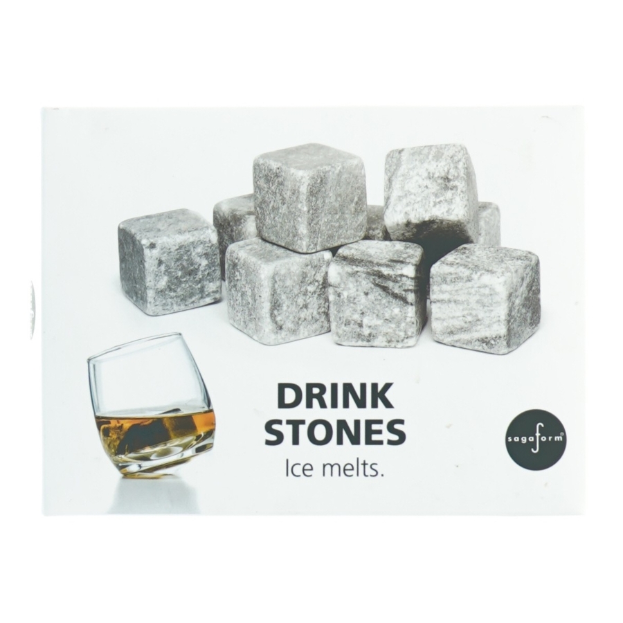 Drinkstones Sæt fra Sagaform (str. Kasse 15,5 x, 11 x 3 cm)