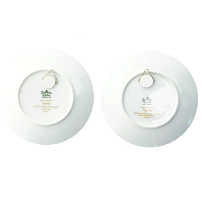 Bjørn Wiinblad Aladdin platter fra 1976 fra Rosenthal (str. Ø 15,5 cm)