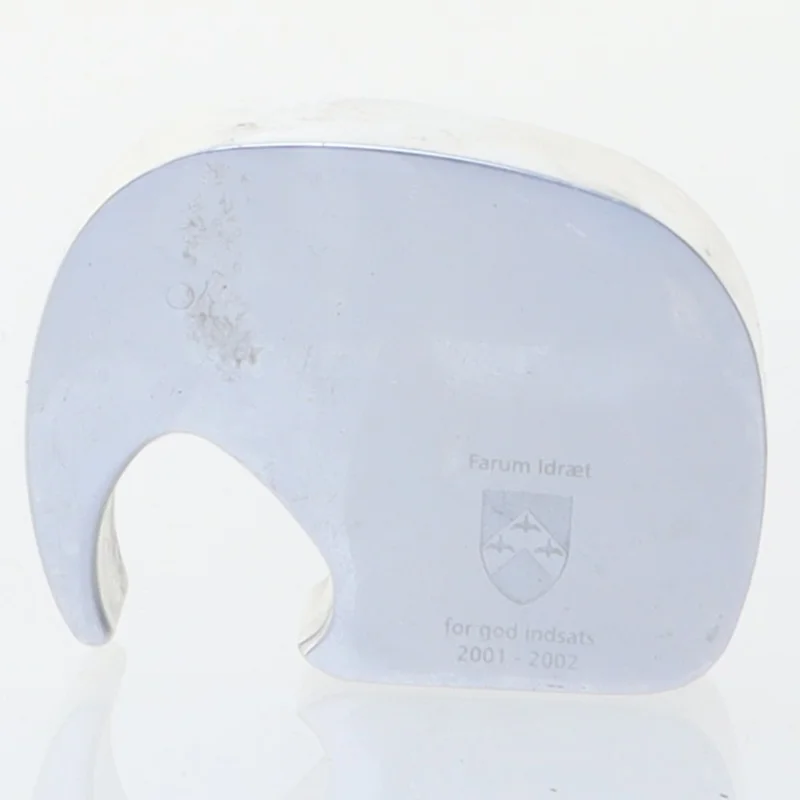 Flaskeåbner fra Georg Jensen (str. 6 x en over en halv cm)