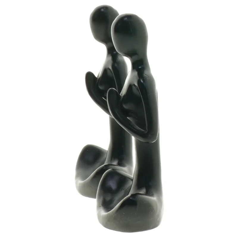 Sorte dekorative figurer (str. 13,5 cm)