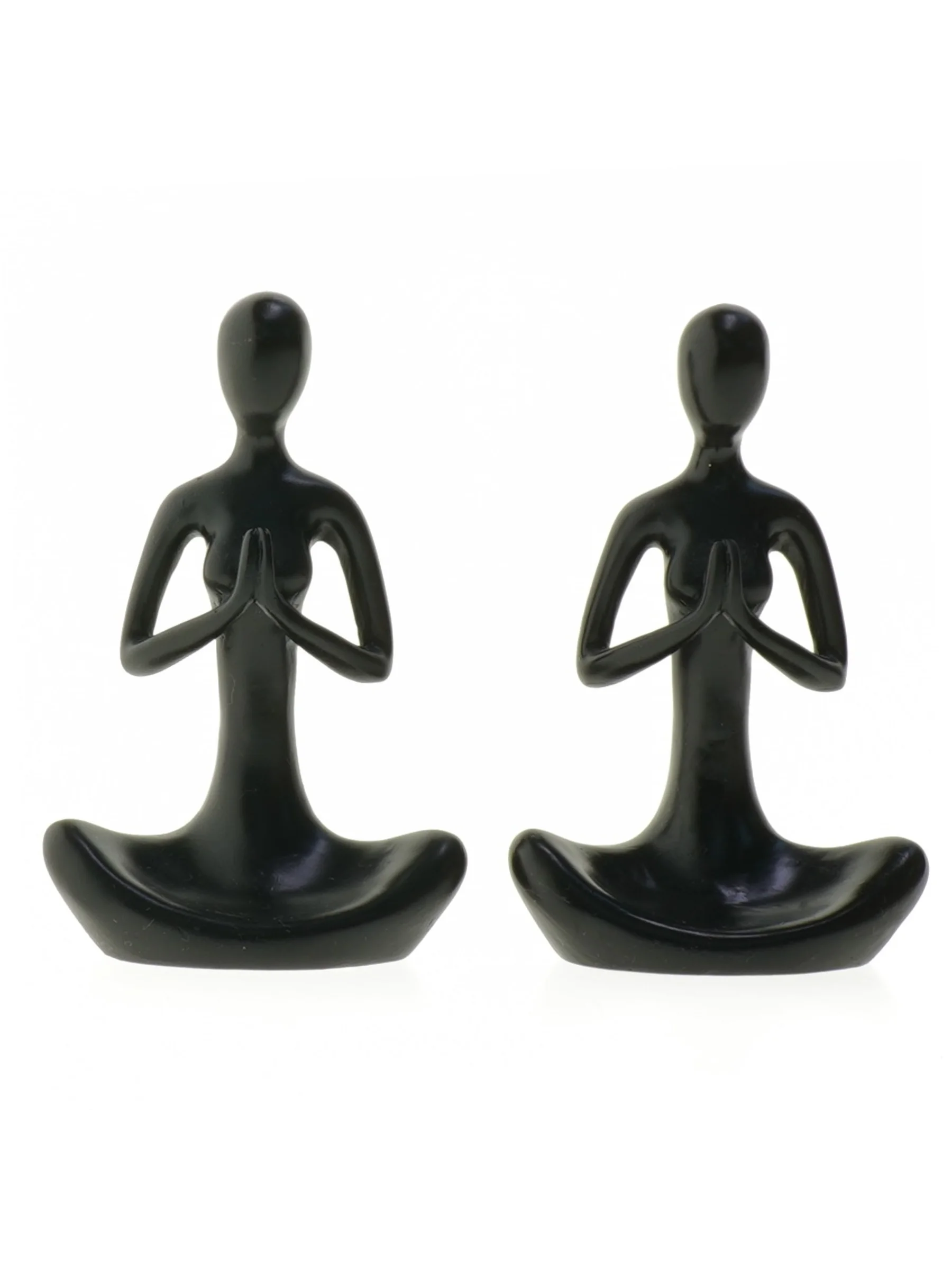 Sorte dekorative figurer (str. 13,5 cm)