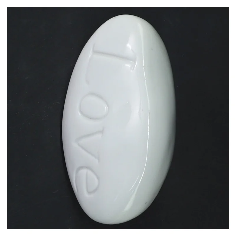 Dekorativ sten med indgravering (str. 10x5 cm)