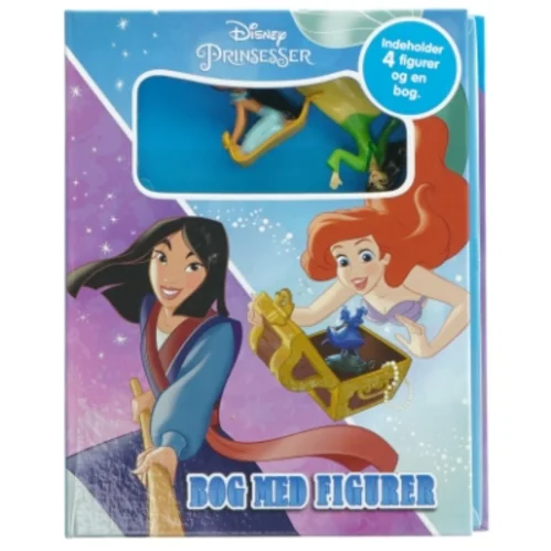 Disney prinsesser bog med figurer fra Disney (str. 20,5x16 cm)