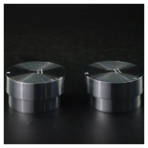 Rustfrit stål lysestager fra Menu (str. Ø. 6,5 cm)