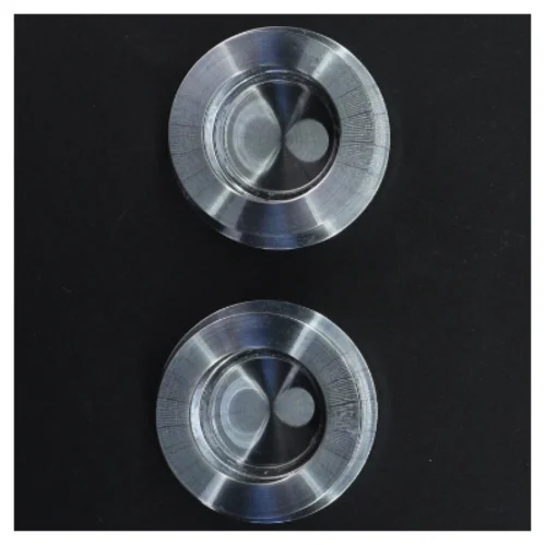 Rustfrit stål lysestager fra Menu (str. Ø. 6,5 cm)