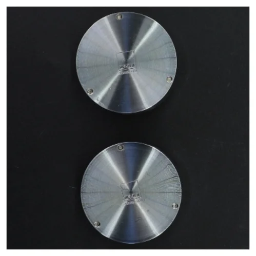 Rustfrit stål lysestager fra Menu (str. Ø. 6,5 cm)