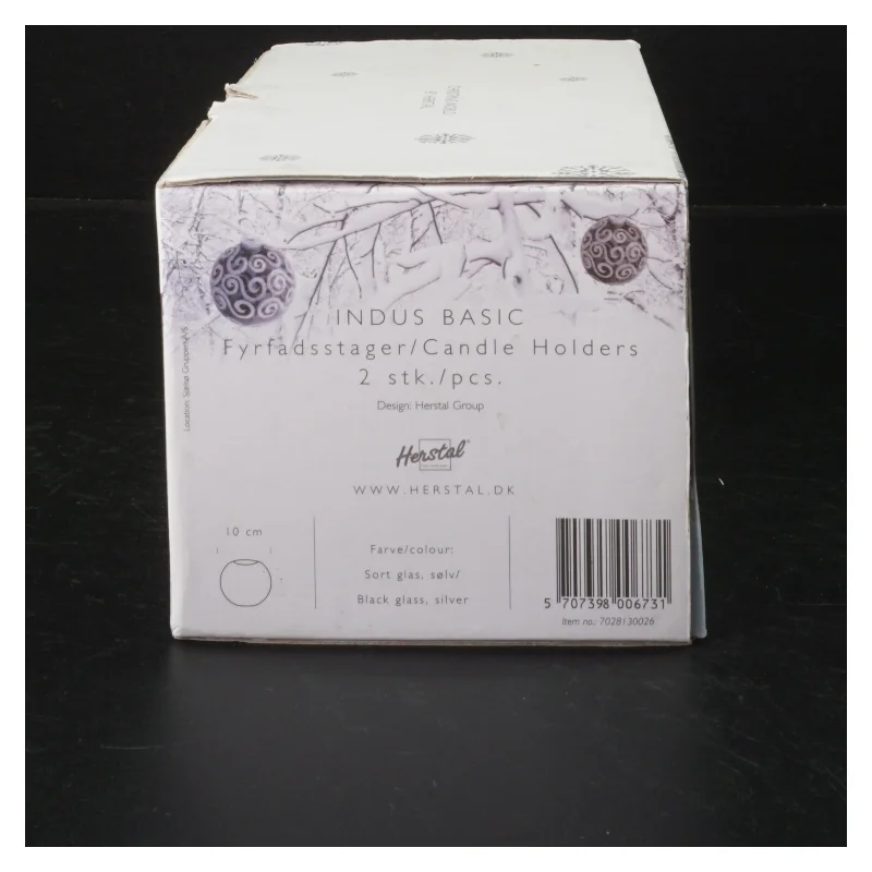 Julefyrfadsstager fra Herstal (str. Ø. 10 cm)