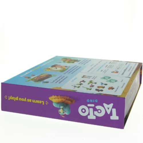 Interaktivt dinosaur spil med figurer fra Shifu legeakademiey (str. Kasse 31 x 26 x 6 cm)